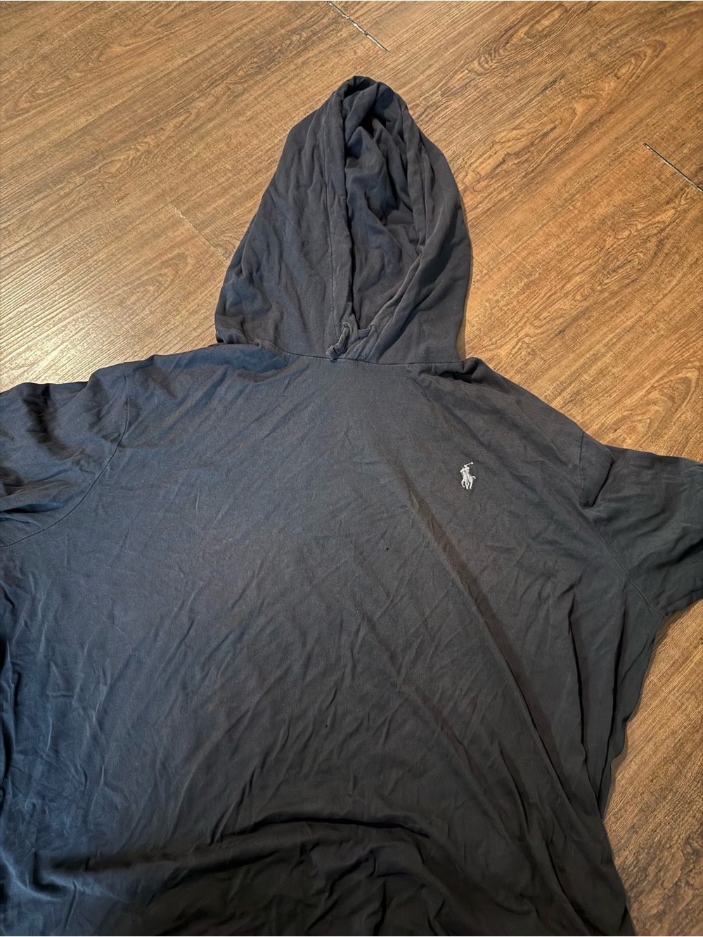 Polo by Ralph Lauren Black Hooded Tee